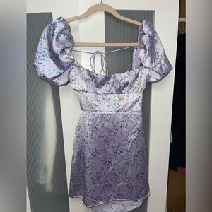 Floral mini dress